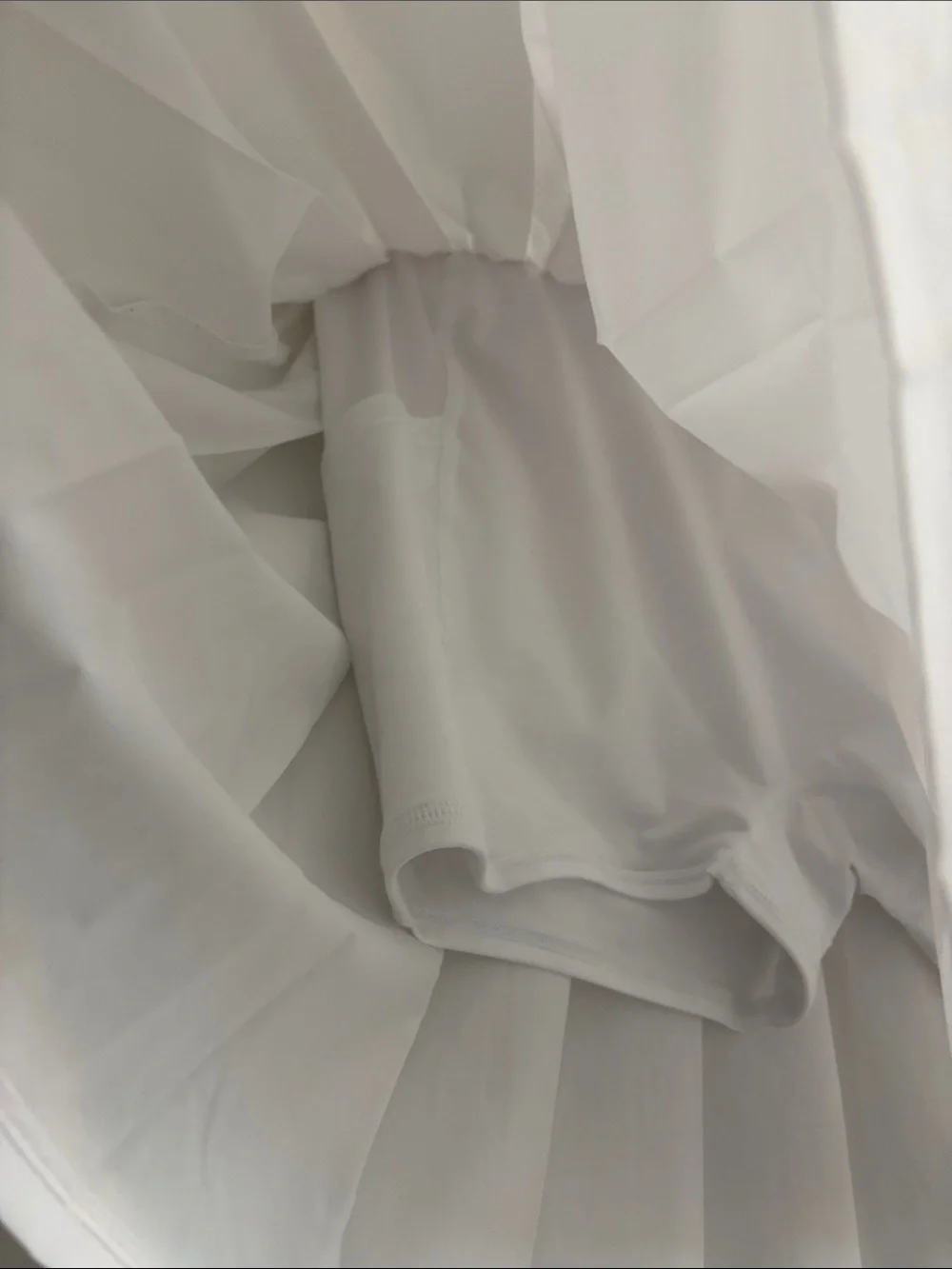 ALO Yoga White tennis skirt